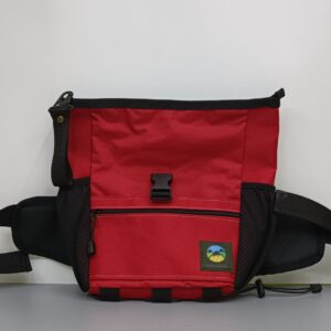 Riñonera Ertaina Rojo Negro