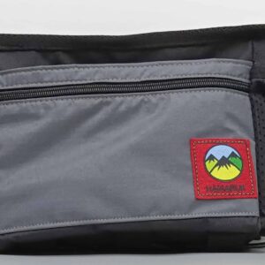 Riñonera Kalera Gris y Negro