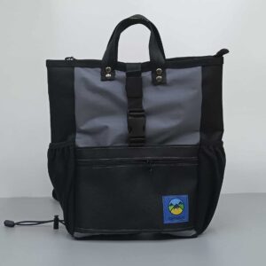 Mochila Gris y Negro