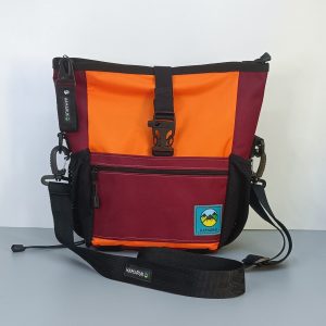 Bandolera Indarra Txiki Granate y Naranja