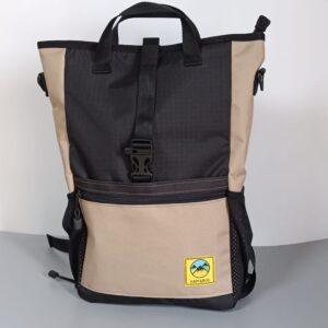 Mochila XL Camel y Negro